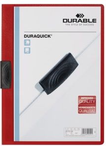 Durable Duraquick, Skoroszyt Zaciskowy A4, 1-20 Kartek (227003)