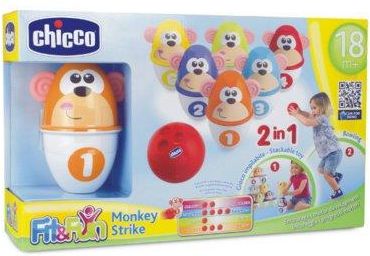 Chicco Fit & Fun Bowling kolorowe kręgle 5228