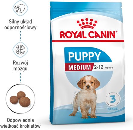 Royal canin medium deals puppy 15 kg