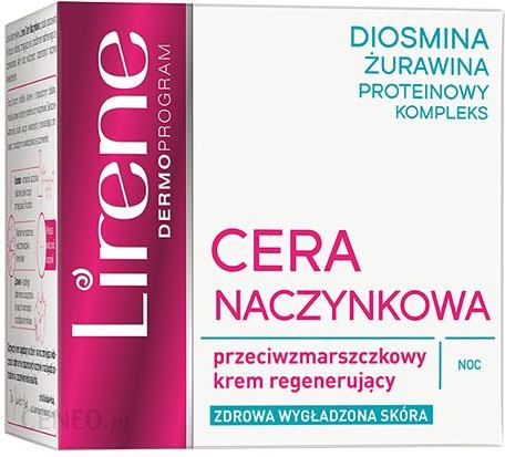  Lirene Cera Naczynkowa przeciwzmarszczkowy krem regenerujący na noc 50ml