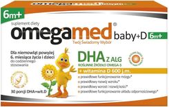 Zdjęcie Omegamed Baby 30 kapsułek twist-off + VitaDerol Baby 30 kapsułek twist-off - Ełk