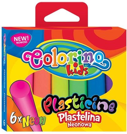 Colorino Kids Plastelina 6 kolorów Neon 42666PTR