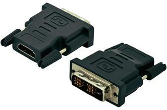Digitus Przejściówka DVI, HDMI, AK-320500-000-S, [1x Złącze męskie DVI 18+1-pin - 1x Złącze (AK-320500-000-S)