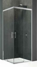 Kabina prysznicowa Novellini KALI A-H Skrzydło kabiny narożnej 120 profile srebrne szkło transparentne KALIAH116L-1B - zdjęcie 1