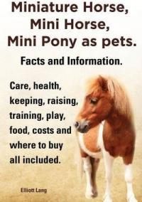 Miniature Horse, Mini Horse, Mini Pony as Pets. Facts and Information. Miniature Horses Care, Health, Keeping, Raising, Training, Play, Food, Costs an