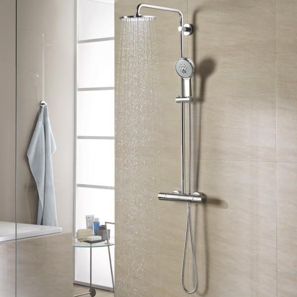 GROHE Rainshower System 210 クローム Zestaw prysznicowy Grohe Rainshower System 210 System z