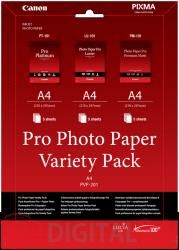Canon Pvp-201 Pro Photo Paper Variety Pack A 4 3X5 Sheets (6211B021)