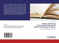 Factors Affecting Procurement Process at Public Universities in Kenya