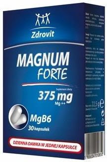 Zdrovit Magnum Forte 375mg 30 kapsułek