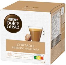 Nescafe Kapsułki Do Nescafe Dolce Gusto Espresso Cortado Kawa 16 Kapsułek - dobre Kapsułki do ekspresów