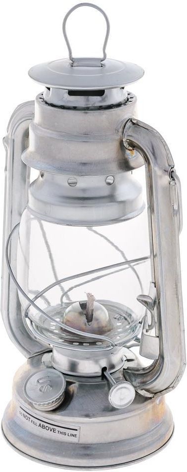 Mil-Tec Lampa Naftowa Srebrna Mała - zdjęcie 4 Mil-Tec Lampa Naftowa Srebrna Mała