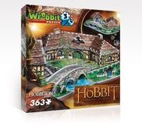 Tactic The Hobbit Hobbiton Puzzle 3D 363 Elementy Pta-01002