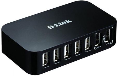 D-Link 7-portowy koncentrator USB 2.0  (DUB-H7)