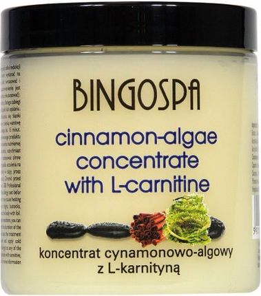 BINGOSPA koncentrat cynamonowo algowy z L-karnityną na cellulit 250g