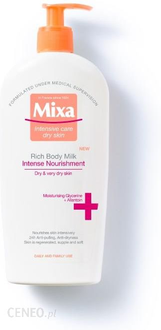 Mixa Intensely Nourishing Body Lotion 400ml Family Daily Dry Skin