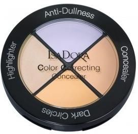 IsaDora Color Correcting Concealer Paleta korektorów 4g 34 Anti-Dullness