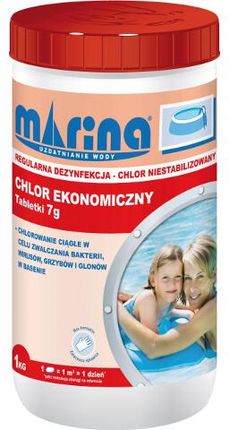 Mira-lux Chlor ekonomiczny tabletki 7g 1kg 615730