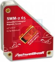 Schweisskraft Magnetyczny kątownik spawalniczy SWM-2 65 kąt 45° /90° 1790031