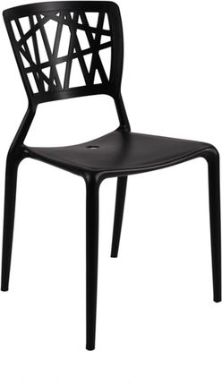 Selsey krzesło Bush czarne DK-23793
