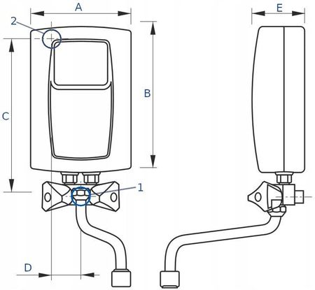 Kospel Twister 5,5 kW EPS55 - zdjęcie 3