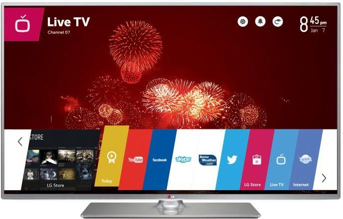 Телевизор lg 47lb650v завис на заставке