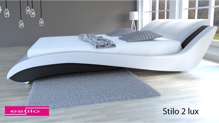 Estilo łóżko do sypialni Stilo-2 Lux tkanina 200x220