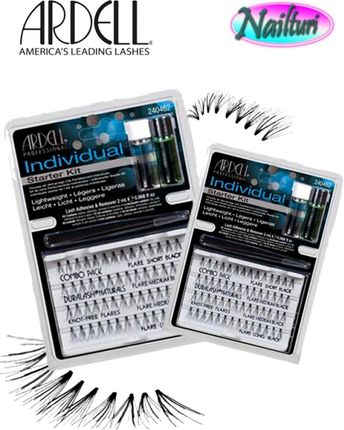 ARDELL Rzęsy kępki DuraLash naturals Combo black