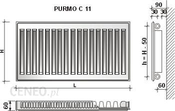 Purmo Compact C11 500x1200
