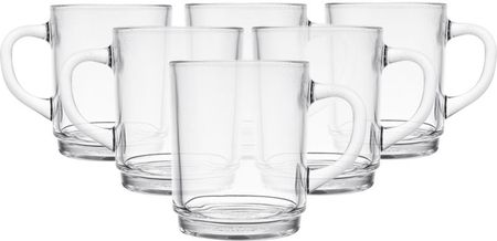 Duralex Lys Transparent Komplet 6 Kubków 250 ml 4020Ar06A1111