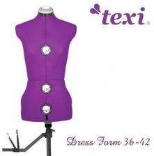 Texi Manekin Krawiecki Regulowany Dress Form Roz. 36-42 - najlepsze Manekiny i ekspozytory