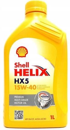 Shell Helix HX5 15W/40 1L