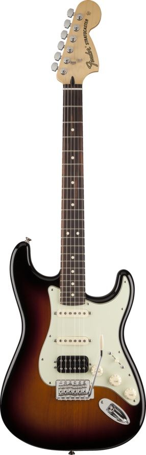 Fender Deluxe Lone Star Stratocaster RW 3CS - Ceny i opinie