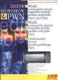Zestaw słowników PWN PenDrive - Uniwersalny słownik języka polskiego PWN+Wielki multimedialny słownik rosyjsko-polski polsko-rosyjski PWN-OXFORD