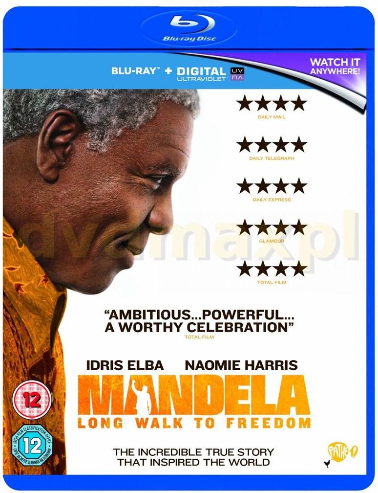 Film Blu-ray Mandela: Long Walk To Freedom (Mandela: Droga Do Wolności ...