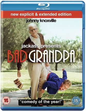Jackass Presents: Bad Grandpa (Jackass: Bezwstydny Dziadek) (Extended Cut) [EN] (Blu-ray)