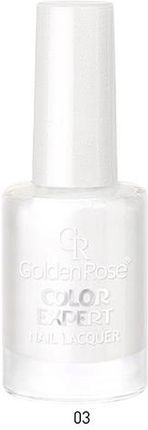 Golden Rose LAKIER COLOR EXPERT 03 biel perła