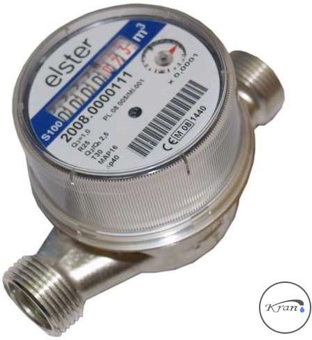 Wodomierz Metron Wodomierz ELSTER S100 110MM 90 woda ciepła Box (2011 ...