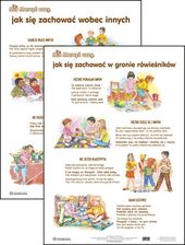 MIŚ MARCYŚ UCZY, JAK SIĘ ZACHOWYWAĆ W GRONIE RÓWIEŚNIKÓW / MIŚ MARCYŚ UCZY, JAK SIĘ ZACHOWYWAĆ WOBEC INNYCH plansze edukacyjne