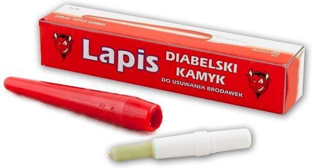 Lapis - Diabelski Kamyk do usuwania brodawek (kurzajek) sztyft 1 g - zdjęcie 1 Lapis - Diabelski Kamyk do usuwania brodawek (kurzajek) sztyft 1 g