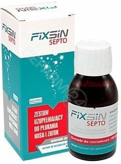 FIXSIN SEPTO Zestaw uzupełniający do płukania nosa i zatok - 100 ml