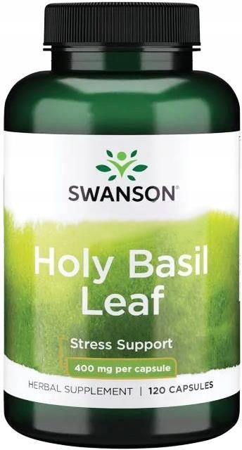 Swanson full spectrum holy basil 400mg 120 kaps. Opinie i ceny