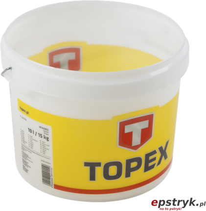 Topex Wiadro malarskie, 10 l, metalowy uchwyt 13A700