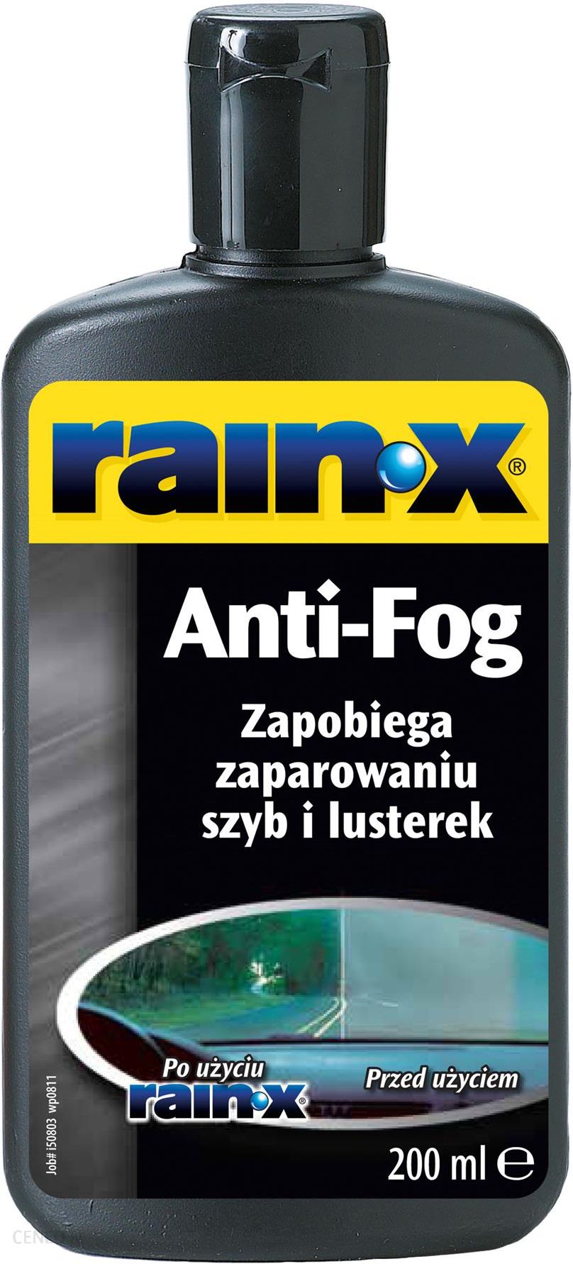 Zestaw: Niewidzialna wycieraczka RAIN-X Rain Repellent + Antypara RAIN-X  Anti-Fog 200/200ml - sklep