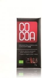 Surovital Cocoa Czekolada  Surowa Z Jagodami Goji 50 G