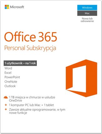 Microsoft Office Microsoft Office 365 Personal - Opinie i