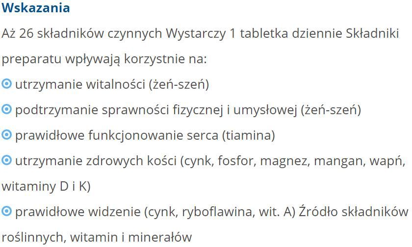 Apteo Witaminy dla seniorów z żeń-szeniem i luteiną 100tabl - zdjęcie 2 Apteo Witaminy dla seniorów z żeń-szeniem i luteiną 100tabl