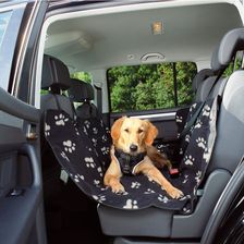 TRIXIE 13234 Pokrowiec mata dla psa na tylną kanapę do samochodu, 1.40×1.45m - zdjęcie 1