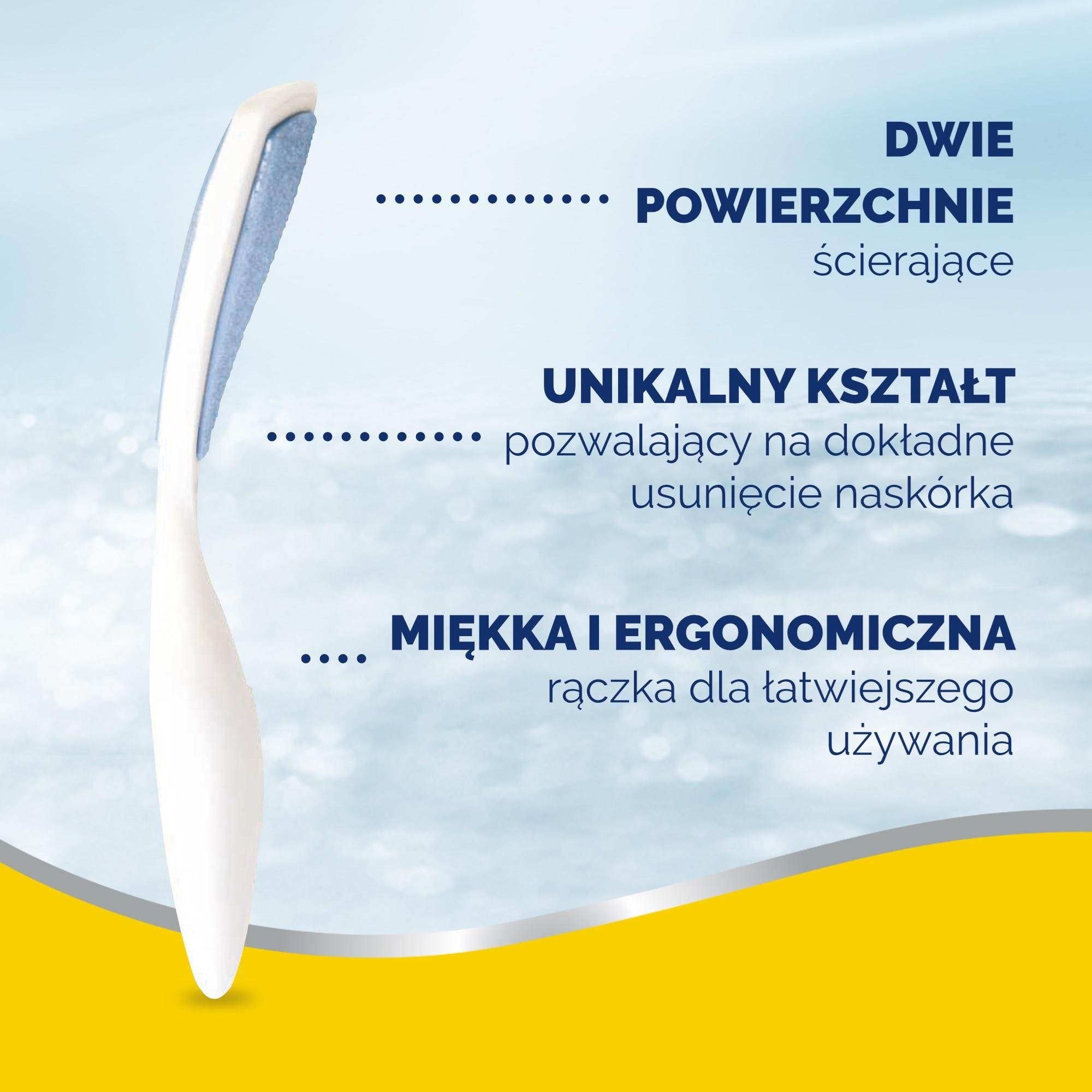 Scholl dwustronny pilnik wygładzający do stóp - zdjęcie 2 Scholl dwustronny pilnik wygładzający do stóp