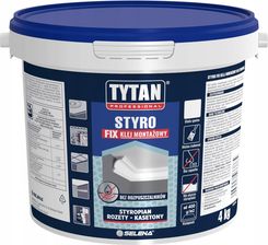 Zdjęcie TYTAN PROFESSIONAL STYRO FIX Klej montażowy do styropianu 4 kg biały - Gniew