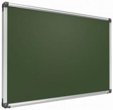 Zdjęcie ALLBOARDS ZIELONA SZKOLNA KREDOWA TABLICA MAGNETYCZNA 240X100 CM (GB2410) - Wiązów
